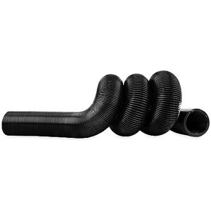 Camco 20-Foot RV Sewer Hose Features a Durable HTS Vinyl Construction, Designed to Work with Threaded and Slip Fittings, and has a 3-Inch Diameter Opening (39611), Black Camco 20-Foot RV Sewer Hose Features a Durable HTS Vinyl Construction, Designed to Work with Threaded and Slip Fittings, and has a 3-Inch Diameter Opening (39611), Black