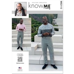 McCall's KNOW ME Sewing Pattern ME2113MSS Men's Shirts and Trousers by Julian Creates MSS (50-52-54-56) McCall's KNOW ME Sewing Pattern ME2113MSS Men's Shirts and Trousers by Julian Creates MSS (50-52-54-56)
