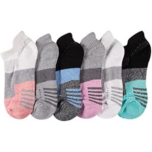 Sof Sole Women's Performance Bamboo No-Show Socks, Multi-Color, M (Pack of 6) Sof Sole Women's Performance Bamboo No-Show Socks, Multi-Color, M (Pack of 6)