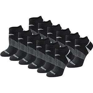 Saucony Women's Rundry Performance Selective Cushion Socks, Available in S-l (6, Black Basic (12 Pairs), M (Pack of 12) Saucony Women's Rundry Performance Selective Cushion Socks, Available in S-l (6, Black Basic (12 Pairs), M (Pack of 12)