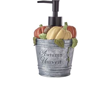 SKL Home Soap/Lotion Dispenser, Resin, Dove Gray SKL Home Soap/Lotion Dispenser, Resin, Dove Gray