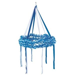 Papstar 18758 1 x Box 5 x Decorative Wreathes Diameter 75 cm Paper Bavarian Blue Flame-Resistant Papstar 18758 1 x Box 5 x Decorative Wreathes Diameter 75 cm Paper Bavarian Blue Flame-Resistant