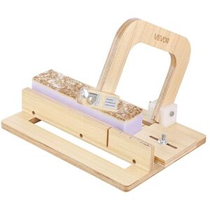 VEVOR Soap Cutter, 0-2 inch Adjustable Thickness, Wood Soap Slicer with Stainless Steel Adjustable Wire Tension, with Extra Wires, Multi Handmade Cutter for Candles, DIY Making Cutting Tool VEVOR Soap Cutter, 0-2 inch Adjustable Thickness, Wood Soap Slicer with Stainless Steel Adjustable Wire Tension, with Extra Wires, Multi Handmade Cutter for Candles, DIY Making Cutting Tool