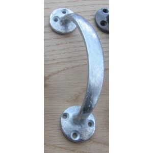 Ironmongery World 145mm Cast Iron Garden Gate Shed Door Offset Pull Handles I... Ironmongery World 145mm Cast Iron Garden Gate Shed Door Offset Pull Handles I...