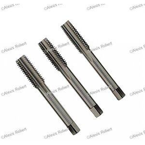 Tivoly 1050051030050 Set of 3 Hand Tap HSS, Din T Line Diameter M350 Tivoly 1050051030050 Set of 3 Hand Tap HSS, Din T Line Diameter M350