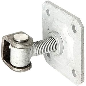 Alberts Gah- 418403 Door Hinge with Panel to be Screwed on Adjustable at 20 mm for Welding Thread M20 Alberts Gah- 418403 Door Hinge with Panel to be Screwed on Adjustable at 20 mm for Welding Thread M20