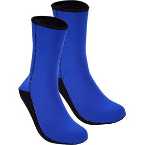 Cressi Metallite Boots 3mm Unisex Adult Double-lined Neoprene 3mm No-Slip Diving Socks, Blue/Black, L Cressi Metallite Boots 3mm Unisex Adult Double-lined Neoprene 3mm No-Slip Diving Socks, Blue/Black, L