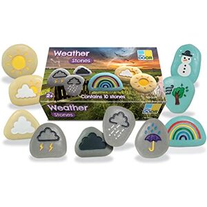 Yellow Door Weather Stones STEM Early Educational Toys for Kids Age 2 3 4 5 Outdoor Science Play Set of 10 Weather Forecast Symbols Cloud, rain, Rainbow, Snow, Sun, Thunderstorm, Wind Yellow Door Weather Stones STEM Early Educational Toys for Kids Age 2 3 4 5 Outdoor Science Play Set of 10 Weather Forecast Symbols Cloud, rain, Rainbow, Snow, Sun, Thunderstorm, Wind