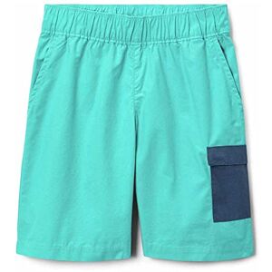 Columbia Boys' Washed Out Cargo Short Hiking, Bright Aqua/Dark Mountain, L Columbia Boys' Washed Out Cargo Short Hiking, Bright Aqua/Dark Mountain, L