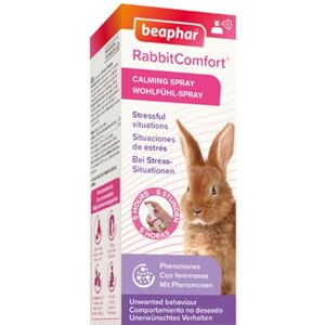 Beaphar RabbitComfort® Calming Spray Reduces Anxiety & Stress in Targeted Areas For Use in the Home or in Hutches Fast-Acting Starts to Work in 15 Minutes 30ml Beaphar RabbitComfort® Calming Spray Reduces Anxiety & Stress in Targeted Areas For Use in the Home or in Hutches Fast-Acting Starts to Work in 15 Minutes 30ml