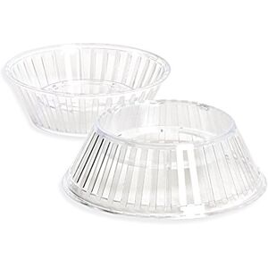 Decora 5230322 CF. 5 PZ Crystal Plastic Holder for Eggs 123 X H 46 MM (500 G), Plastica, Colourful Decora 5230322 CF. 5 PZ Crystal Plastic Holder for Eggs 123 X H 46 MM (500 G), Plastica, Colourful