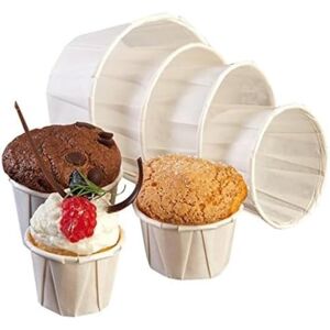 Garcia de Pou Poly-Lined Souffles, 5.2 x 3.5 cm, Paper, White, 5.2 x 30 x 3.5 cm Garcia de Pou Poly-Lined Souffles, 5.2 x 3.5 cm, Paper, White, 5.2 x 30 x 3.5 cm