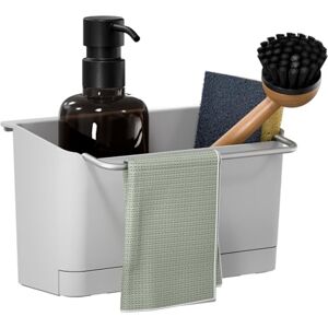 tesa UK tesa Kitchen Accessory Sink Organiser Self-Adhesive Hanging Sink Caddy for Soap, Washing-up Brush, Sponge and Dishcloth, Drill-Free Comes with Wall Mount Adapter White/Chrome tesa UK tesa Kitchen Accessory Sink Organiser Self-Adhesive Hanging Sink Caddy for Soap, Washing-up Brush, Sponge and Dishcloth, Drill-Free Comes with Wall Mount Adapter White/Chrome