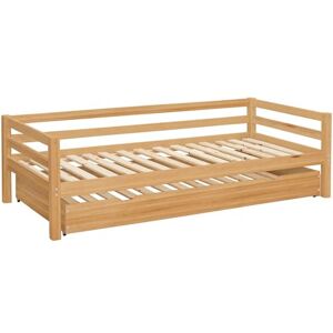 Dorel Home Furnishings Alpi dayBed with drawer UK 90 in stained wax Dorel Home Furnishings Alpi dayBed with drawer UK 90 in stained wax
