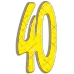 STAR CUTOUTS Cut Out of Number 40 STAR CUTOUTS Cut Out of Number 40