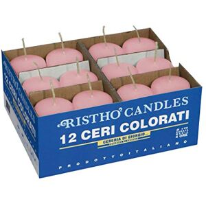 Cereria di Giorgio Risthò 56200_26 Candles, Powder, Diameter 4 cm, Height 7 cm, Pack of 12 Cereria di Giorgio Risthò 56200_26 Candles, Powder, Diameter 4 cm, Height 7 cm, Pack of 12