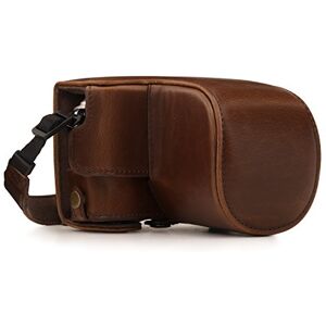 MegaGear Ever Ready Leather Camera Case Compatible with Olympus Pen E-PL10, E-PL9 (14-42mm) MegaGear Ever Ready Leather Camera Case Compatible with Olympus Pen E-PL10, E-PL9 (14-42mm)