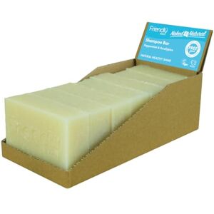 Friendly Soap Naked & Natural Peppermint & Eucalyptus Shampoo Bar (7 x 95g), Nourishing, Moisturising, Plant-Based, Cruelty-Free, Made By Hand, No SLS or Parabens, Sustainable, Recyclable Friendly Soap Naked & Natural Peppermint & Eucalyptus Shampoo Bar (7 x 95g), Nourishing, Moisturising, Plant-Based, Cruelty-Free, Made By Hand, No SLS or Parabens, Sustainable, Recyclable