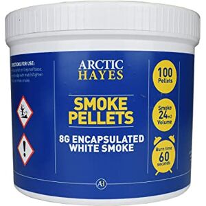Arctic PH125 Encapsulated Red Smoke 100-Pieces Pellet Tub, 9.4 cm*9.8 cm*1.6 cm Arctic PH125 Encapsulated Red Smoke 100-Pieces Pellet Tub, 9.4 cm*9.8 cm*1.6 cm