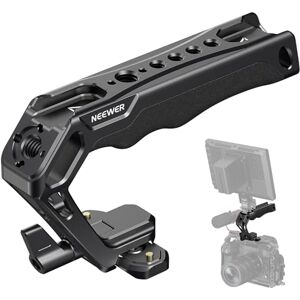 NEEWER NATO Top Handle Kit with Quick Release NATO Clamp, 48mm Mini NATO Rail, Ergonomic Silicone Grip, Cold Shoes, 1/4" Threads, 3/8" for ARRI, Compatible with SmallRig Camera Cage, CA103 NEEWER NATO Top Handle Kit with Quick Release NATO Clamp, 48mm Mini NATO Rail, Ergonomic Silicone Grip, Cold Shoes, 1/4" Threads, 3/8" for ARRI, Compatible with SmallRig Camera Cage, CA103