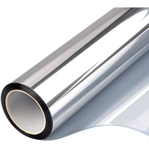 FILMGOO Window Glass Paper Film Tint One Way Vinyl,Window Heat Control Stickers UV Blocking Privacy Static Cling Door Coverings Non-Adhesive Stickers for Home and Office 35.4 Inch x 32.8 Feet Silver FILMGOO Window Glass Paper Film Tint One Way Vinyl,Window Heat Control Stickers UV Blocking Privacy Static Cling Door Coverings Non-Adhesive Stickers for Home and Office 35.4 Inch x 32.8 Feet Silver