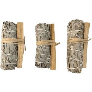VIE Smudge Stick, White Sage and Palo Santo 4", Pack of 3 VIE Smudge Stick, White Sage and Palo Santo 4", Pack of 3
