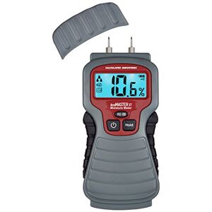 Calculated Industries 7440 AccuMASTER XT Digital Moisture Meter Handheld Pin Type Backlit LCD Display Detects Leaks, Damp and Moisture in Wood, Walls, Ceilings, Carpet and Firewood Calculated Industries 7440 AccuMASTER XT Digital Moisture Meter Handheld Pin Type Backlit LCD Display Detects Leaks, Damp and Moisture in Wood, Walls, Ceilings, Carpet and Firewood