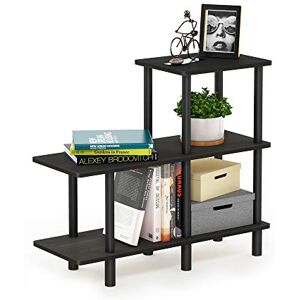 Furinno Toolless Shelves, Wood, Espresso/Black, one size Furinno Toolless Shelves, Wood, Espresso/Black, one size