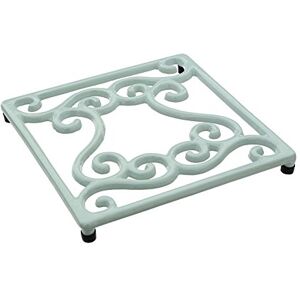 Premier Housewares 812125 Cast Iron Trivet Pale Blue , H2 x W18 x D18cm Premier Housewares 812125 Cast Iron Trivet Pale Blue , H2 x W18 x D18cm