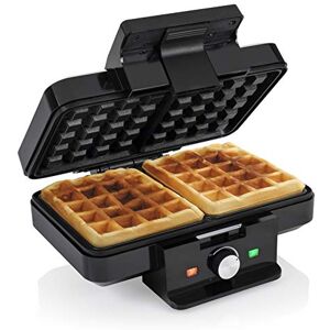 Tristar Waffle Iron 2 Belgian waffles at the same time Baking surface : 22 x 13,5 cm Adjustable thermostat Non-stick coating 1000 W WF-1165 Tristar Waffle Iron 2 Belgian waffles at the same time Baking surface : 22 x 13,5 cm Adjustable thermostat Non-stick coating 1000 W WF-1165