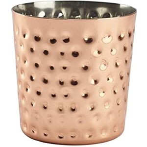 Genware NEV-SVH8C Copper Plated Serving Cup, Hammered, 8.5 cm x 8.5 cm Genware NEV-SVH8C Copper Plated Serving Cup, Hammered, 8.5 cm x 8.5 cm