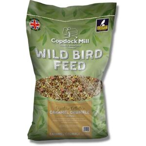 Copdock Mill Caramel Crumble Wild Bird Seed 12.75kg – All Year-Round Bird Food – 100% Natural Ingredients Including Sunflower Hearts – Suitable for All Wild Bird Species Copdock Mill Caramel Crumble Wild Bird Seed 12.75kg – All Year-Round Bird Food – 100% Natural Ingredients Including Sunflower Hearts – Suitable for All Wild Bird Species