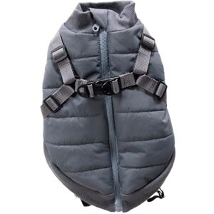 JACK AND VANILLA , Stylish Outdoor Dog Jacket, Wind and Rain Protection, Adjustable for Optimal Comfort, Easy to Care, XL, Grey, 5Th Avenue Dogwalk JACK AND VANILLA , Stylish Outdoor Dog Jacket, Wind and Rain Protection, Adjustable for Optimal Comfort, Easy to Care, XL, Grey, 5Th Avenue Dogwalk