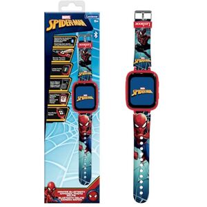Lexibook , Spider-Man, Bluetooth Watch with Color Screen, Spider-Man Design, Camera, and 8 GB Memory Card, Red, DMW071SP Lexibook , Spider-Man, Bluetooth Watch with Color Screen, Spider-Man Design, Camera, and 8 GB Memory Card, Red, DMW071SP