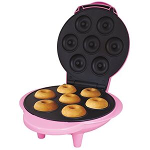 Global Gizmos 35580 Mini Doughnut Maker/Easy Clean Non-Stick Plates/Cool Touch Handle/Makes 7 Mini Donuts/Unique Thermostatic Design Prevents Overcooking/Pink Global Gizmos 35580 Mini Doughnut Maker/Easy Clean Non-Stick Plates/Cool Touch Handle/Makes 7 Mini Donuts/Unique Thermostatic Design Prevents Overcooking/Pink
