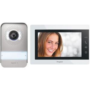 Legrand , EASYKIT Essential 367915 Video Door Intercom Kit with 2-Wire Connection, 7 Inch Colour Monitor & Wide Angle Camera, 1/2 Family House Kit, Expandable, Row Installation Power Supply, IP54-IK07, Legrand , EASYKIT Essential 367915 Video Door Intercom Kit with 2-Wire Connection, 7 Inch Colour Monitor & Wide Angle Camera, 1/2 Family House Kit, Expandable, Row Installation Power Supply, IP54-IK07,