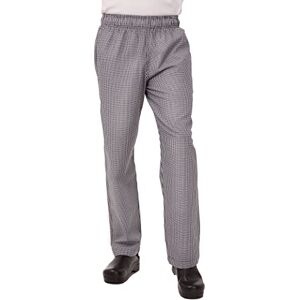 Chef Works Essential Unisex Baggy Pants X-Large / XL / Extra-Large Small Black Check Design, Waist Size: 42-44 inch, Polycotton, Men's & Women's Chef Pants, 3 Pockets, A026-XL Chef Works Essential Unisex Baggy Pants X-Large / XL / Extra-Large Small Black Check Design, Waist Size: 42-44 inch, Polycotton, Men's & Women's Chef Pants, 3 Pockets, A026-XL