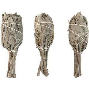 VIE Smudge Stick, Torch White Sage 4", Pack of 3 VIE Smudge Stick, Torch White Sage 4", Pack of 3