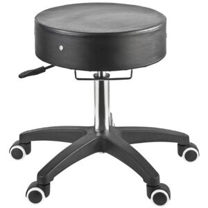 Master Massage Equipment Master Massage Deluxe Beauty Rolling Swivel Hydraulic Stool, Black Luster Master Massage Equipment Master Massage Deluxe Beauty Rolling Swivel Hydraulic Stool, Black Luster
