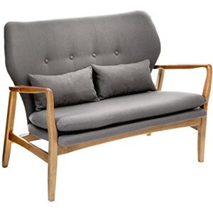 Premier Housewares Stockholm Sofa, Grey Premier Housewares Stockholm Sofa, Grey