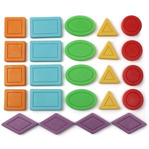 Yellow Door Shape and Colour Stones Set of 24 stones red circle, yellow triangle, green oval, blue rectangle, orange square, purple diamond Early Educational Maths toys for kids age 2 3 4 5 Yellow Door Shape and Colour Stones Set of 24 stones red circle, yellow triangle, green oval, blue rectangle, orange square, purple diamond Early Educational Maths toys for kids age 2 3 4 5