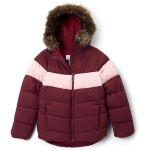Columbia Youth Girls Arctic Blast 3 Jacket, Ski Jacket, Rich Wine/Satin pink, S Columbia Youth Girls Arctic Blast 3 Jacket, Ski Jacket, Rich Wine/Satin pink, S