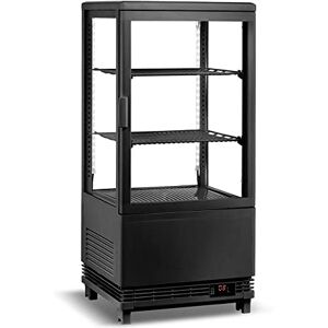 Stalwart DA-CL68B Countertop Display Fridge 68 litres 3 Shelves Black 1 Flat Door Stalwart DA-CL68B Countertop Display Fridge 68 litres 3 Shelves Black 1 Flat Door