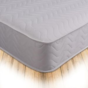 Starlight Beds Close Wave 8 Inch Deep Small Single Budget Mattress with Memory Foam Layer, Sprung, White. 2ft6 Small Single Mattress (75cm x 190cm x 20cm) Starlight Beds Close Wave 8 Inch Deep Small Single Budget Mattress with Memory Foam Layer, Sprung, White. 2ft6 Small Single Mattress (75cm x 190cm x 20cm)
