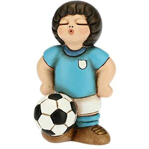THUN Ornament Child Footballer White-Blue Accessories Bedroom and Favors Party Favor Line Small Size Ceramic 4.5 x 4.5 x 7 h cm THUN Ornament Child Footballer White-Blue Accessories Bedroom and Favors Party Favor Line Small Size Ceramic 4.5 x 4.5 x 7 h cm