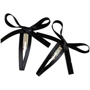 SELiLe Girls Flat Clips Hairpin 2000s-style Ornaments Balletcore For Women Girls Bunches Hairclip Versatile Sweet Balletcore Bowknot Hair Clips SELiLe Girls Flat Clips Hairpin 2000s-style Ornaments Balletcore For Women Girls Bunches Hairclip Versatile Sweet Balletcore Bowknot Hair Clips