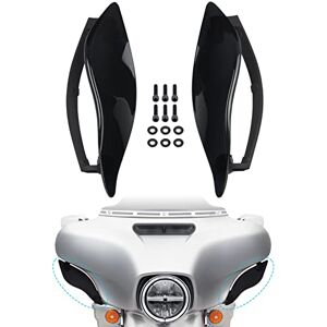 ANONEMOTO Adjustable Air Deflectors Upper Fairing Air Deflector Compatible for Harley Davidson Touring 2014-2022 Street Glide Electra Glide Ultra Limited Tri Glide CVO Side Wings Air Deflectors ANONEMOTO Adjustable Air Deflectors Upper Fairing Air Deflector Compatible for Harley Davidson Touring 2014-2022 Street Glide Electra Glide Ultra Limited Tri Glide CVO Side Wings Air Deflectors