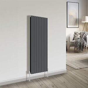NRG Bathroom Radiator Anthracite 1600x680mm Double Flat Panel for Living Room and Kitchen NRG Bathroom Radiator Anthracite 1600x680mm Double Flat Panel for Living Room and Kitchen