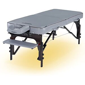 Master Massage Equipment Master Massage 71cm Montour Oil Resistant Upholstery Reiki Panel Durable Wooden Portable Massage Couch Foldable Massage Table Spa Beauty Couch Physiotherapy Bed W/Ambient Light System, DoveGrey Master Massage Equipment Master Massage 71cm Montour Oil Resistant Upholstery Reiki Panel Durable Wooden Portable Massage Couch Foldable Massage Table Spa Beauty Couch Physiotherapy Bed W/Ambient Light System, DoveGrey