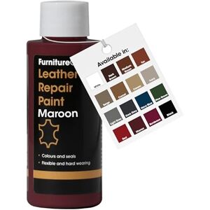 Furniture Clinic Leather Repair Paint & Dye Self Seal Colourant for Quick and Easy Leather Repair Suitable for Sofas, Car Seat, Shoes, Handbag, and More Maroon, 50ml Furniture Clinic Leather Repair Paint & Dye Self Seal Colourant for Quick and Easy Leather Repair Suitable for Sofas, Car Seat, Shoes, Handbag, and More Maroon, 50ml